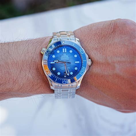 omega seamaster summer blue price|omega seamaster price list.